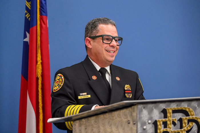 Fire Chief Trouche of the Roswell Fire Department.